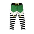 thumbnail image 2 of BFHHYA Toddler Girls' Christmas Leggings - Elastic Waist Printed Tight Pants for Festival Wear (3-8 Years), 2 of 5