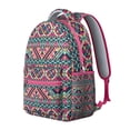 thumbnail image 2 of Tribal Design Laptop Backpack - Roomy 17" Compartment & Anti-Theft Pockets | Boho Chic College Bag with Oxford Fabric, Ideal for School, Work & Everyday Adventures, 2 of 6