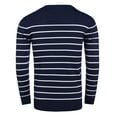 thumbnail image 6 of COOFANDY Men's Crew Neck Sweater Slim Fit Lightweight Sweatshirts Knitted Pullover for Casual or Dressy Wear, 6 of 6