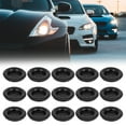thumbnail image 2 of 60 Pcs 20mm Rubber Grommet Single Side O Ring Electric Cable Protector Black for Car, 2 of 7