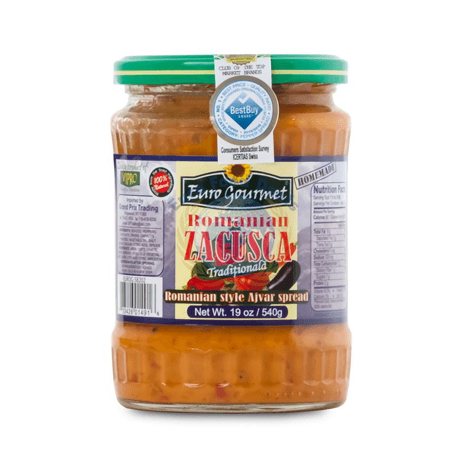(8 pack) Euro Gourmet Romanian Zacusca 540g
