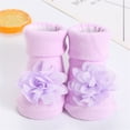 thumbnail image 2 of Ketyyh-chn99 Baby Girl Socks Soft Ankle Socks for Kids Cute Socks for Baby Girls Purple,M, 2 of 5