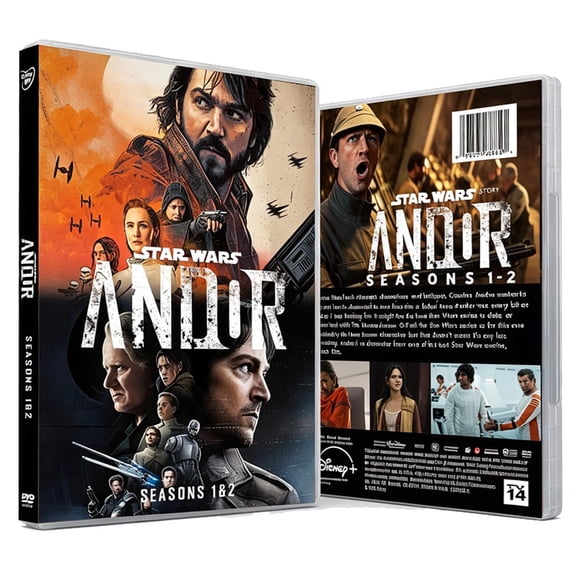 Andor Compete Seasons 1-2 DVD 6-Disc Box Set Brand New & Sealed