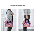 thumbnail image 6 of DIXRUYEE Lunch Bag Double Deck Lunch Cooler Box Tote Bag Fashion Bunny Cloud Dreams Printed, 6 of 6