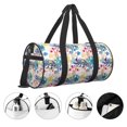 thumbnail image 3 of Balery Colorful Chameleons Bolsa de Gimnasio para Mujeres y Hombres, Bolsa de Viaje Impermeable, Bolsa de Fin de Semana con Compartimento para Zapatos y Bolsillo Húmedo, 3 of 6