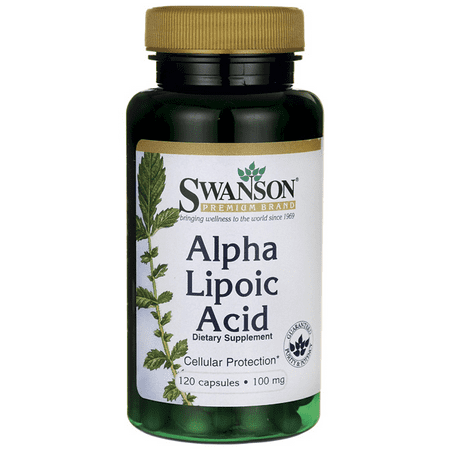 Swanson Alpha Lipoic Acid 100 mg 120 Caps