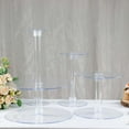 thumbnail image 6 of Efavormart Lovely 4 Tier Acrylic 16 inch Crystal Glass Clear Cake Dessert Decorating Stand For Birthday Xmas Party Wedding, 6 of 11