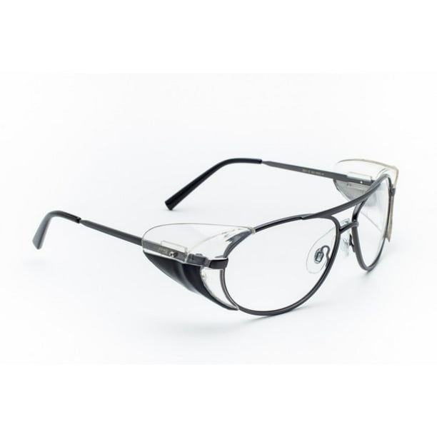 Radiation Safety Glasses In Metal Frame With BuiltIn Silicone Self