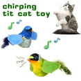 thumbnail image 7 of BESTSKY Cat Toys Rechargeable Flapping Bird Toys Lifelike Chirp Tweet,Flapping Bird Cat Toy Touch Activated Kitten Toy Interactive Cat Exercise Toys Plush Cat Toys, 7 of 7