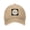 Natural, variant on Men Women Washed Twill Baseball Cap Jupiter Storm Adjustable Dad Hat Black