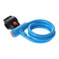 thumbnail image 4 of EeaseCA Colorful Lock Bike Cable Locks Road Bike Cycling Mountain Bike padlock Anti-Theft Chain Lock(Blue), 4 of 7