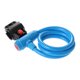 thumbnail image 2 of Colorful Lock Bike Cable Locks Road Bike Cycling Mountain Bike padlock Anti-Theft Chain Lock(Blue), 2 of 5