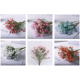 thumbnail image 3 of Xiao Hua 12 flores artificiales Babysbreath, flores falsas, flores artificiales para decoración de bodas, blancas, 3 of 5