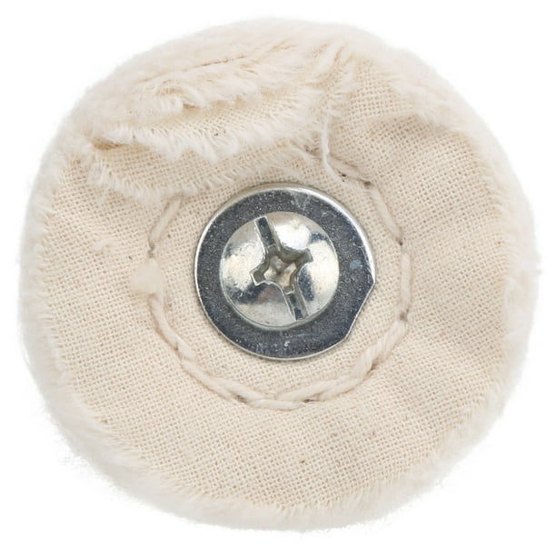 Roue de polissage en tissu de coton, 100 mm, 1 pièce, 100 plis,  livraison