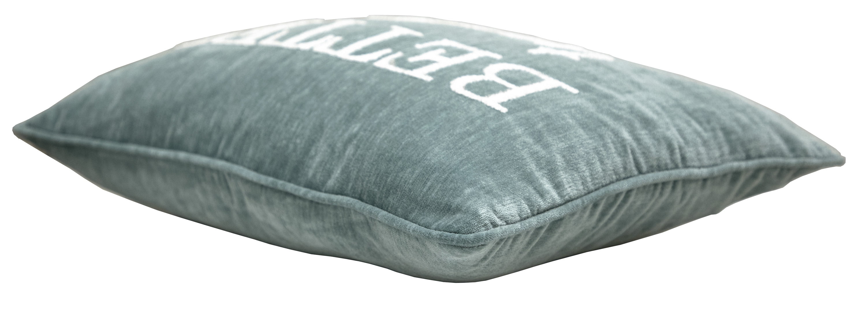 Better Homes & Gardens Decorative Throw Pillow, Better Together, Oblong, Aqua, 14" x 20", 1Pack