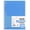 Blue, variant on Notebook, single subject, graph paper, 7 1/2" x 10 1/2", 100 sheets