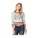 thumbnail image 1 of Aeropostale Womens Carpe Diem Pullover Sweater, Gris, X-Large, 1 of 2