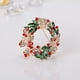 thumbnail image 4 of Broche de guirnalda de árbol de Navidad de cristal multicolor, regalo de Navidad Rojo Verde RV011031-01198SDJ, 4 of 5