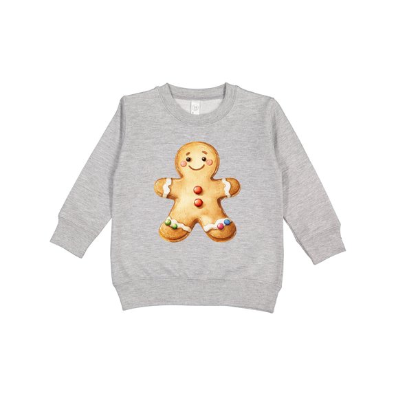 Inktastic Gingerbread Man Cookie Toddler Sweatshirt