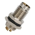 thumbnail image 1 of Conector de enchufe macho, conector de enchufe de aviación M8 de 4 pines, conector de alto rendimiento, 1 of 8
