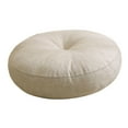 thumbnail image 4 of figatia Meditation Cushion 40x13cm Round Floor Pillow for Living Room Bedroom Prayer beige, 4 of 8