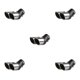 thumbnail image 1 of Scienceny Punta de silenciador de escape de coche universal silenciador de tubo de escape de tubo de acero inoxidable automático accesorios Type2 NO2, 1 of 6