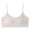 Pink, variant on Shadoumai Cotton Girls Training Bra - Crop Cami Training Bras for Girls with Adjustable Straps. Cotton Bra Pack.,Bras for Girls 10-12 With Pads