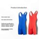 thumbnail image 3 of Weightlifting & Wrestling Suit for Men - Adult Training & Competition Apparel, 3 of 5