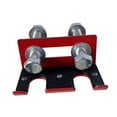 thumbnail image 1 of jinwen Support de Barre pour Squat Rack Fixation de Rack Vertical Garage Gym Bar Support Rouge, 1 of 9
