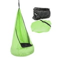 thumbnail image 4 of Hanging Chair, Hammock Chair Comfortable 210T Wrinkled Nylon Taffta Durable Breathable  For Study Room For Bedrooms For Backyards For Balconies, 4 of 8