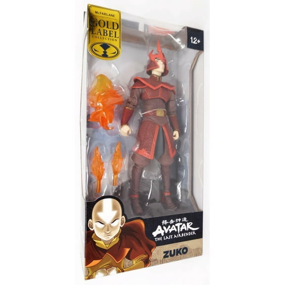 McFarlane Toys Collectible Teen Zuko Action Figure, Avatar The Last Airbender, 8.8 oz