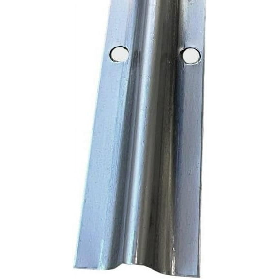 KC Hardware Sliding Door Screw-Down Track, Replacement for Patio Doors, Stainless Steel (48" Length)