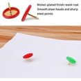 thumbnail image 3 of 300 Pieces Colored Push Pins Round Head Thumbtacks, 3/8 Inch Steel Tips, 10 Colors, 3 of 5