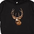 thumbnail image 3 of Inktastic Deer Head Hunter Toddler Hoodie, 3 of 4