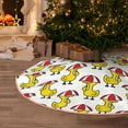 thumbnail image 5 of Sikiie Rubber Duck Chicken Bird Christmas Tree Skirt, Christmas Tree Decorations, Christmas Decor, Tree Mat Decoration(30-48IN)-30", 5 of 6