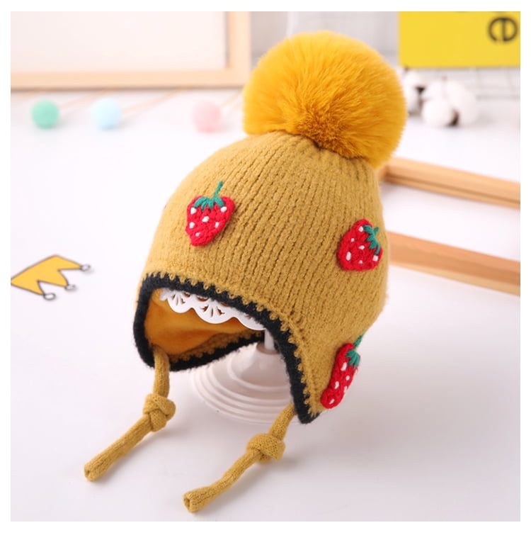 Toddler Girl Beanie Cap, Cute 