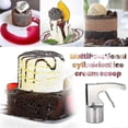 thumbnail image 5 of Ice Cream Scoop Stainless Steel, Big Ice Cream Scoop With Spring-powered Trigger Big Volume Scoop Old Style Scoop Nostalgic Scoop Easy To Clean Youpin, 5 of 5
