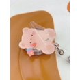 thumbnail image 4 of 1pc Rabbit Decor Badge Holder, Cute Adjustable Retractable Name Card Badge Holder For School Student, Office, 4 of 4