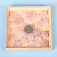 thumbnail image 3 of Namzi 10 pieces of natural deep green crystal raw stone mini 2.5 * 2.4cm pentagram natural stone accessory pendant DIY decoration gift accessories, 3 of 4