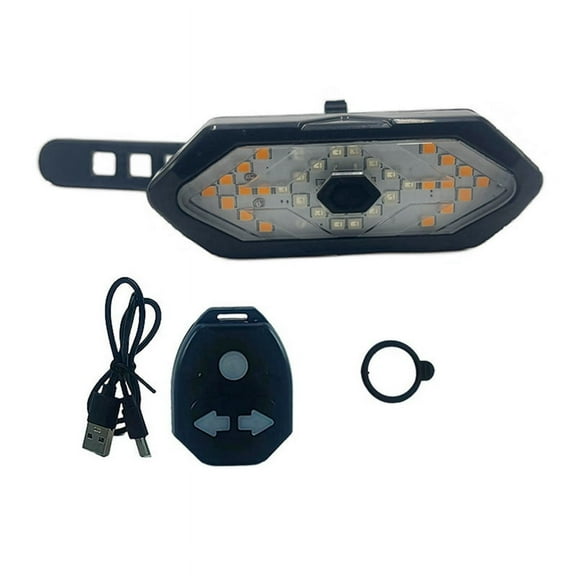 Wireless Remote Control Taillight for Electric Scooter Rear Light with Turn Signal Waterproof Lamp Accessory