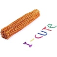 thumbnail image 3 of 200pcs Pipe Cleaners Chenille Stems Glitter for Christmas DIY Crafts Decorations (Orange) Pipe Cleaners Craft Kids Outdoor Toys, 3 of 5