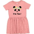 thumbnail image 3 of Inktastic 2nd Birthday Panda Face 2 Year Old Girl Girls Toddler Dress, 3 of 5
