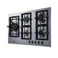 thumbnail image 2 of Summit Appliance GCJ536SSLP Plaque de Cuisson au Propane 34 Po. 5 Brûleurs, Acier Inoxydable, 2 of 7