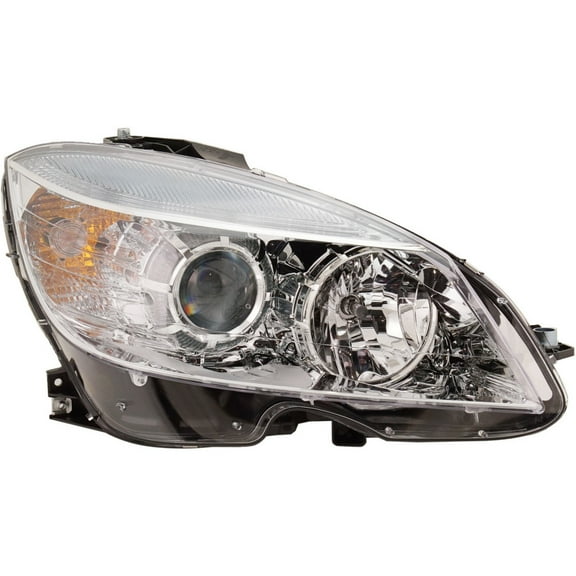 For Mercedes-Benz C300 Headlight Assembly 2008-2011 Passenger Side DOT Certified For MB2503163