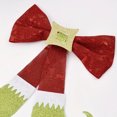 thumbnail image 3 of 3 Pcs Christmas Ornaments Hanging Elf Legs Bows Hanging Ornament Winter Decorations for Xmas Tree Window Front Door Garland Indoor Outdoor Holiday Decor, 3 of 4