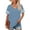 Light Blue, variant on Bovemsi Plus Size V Neck T Shirts Women Short Sleeve Tops Casual Summer Tshirts Loose Fit Tee, Green Women's Summer Short Sleeve T-Shirts, XL