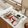 thumbnail image 4 of Uutvery Christmas Polyester Linen Placemats with Heat Insulated Dirt Resistant for Christmas Party Kitchen Dining Room Decor, Holiday Home Decoration, 4 of 6