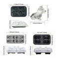 thumbnail image 6 of ZenCart Ice Cube Grid 3D Pet Dog Shape Food-grade Silicone Ice Mold Dishwasher Safe Slow Melting Cocktail Ice Mold, 6 of 8