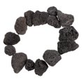 thumbnail image 2 of Roca de lava negra para acuario, piedras volcánicas naturales para paisajismo y plantas, rocas decorativas para jardín - Bolsa grande de rocas, 2 of 8