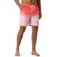 thumbnail image 5 of INSPIRAR CHIC Día del Padre Traje de Baño para Hombre con Color Gradiente y Cintura Elástica de Cuerda 30 Rosa, 5 of 6